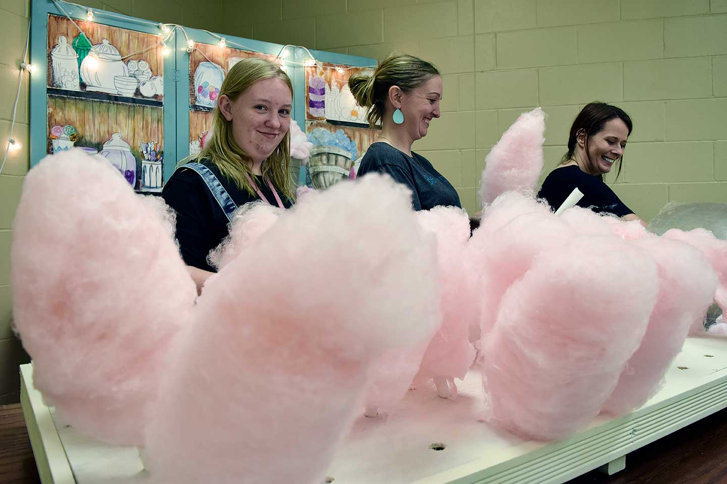 Cotton Candy at Member Celebration 2019
