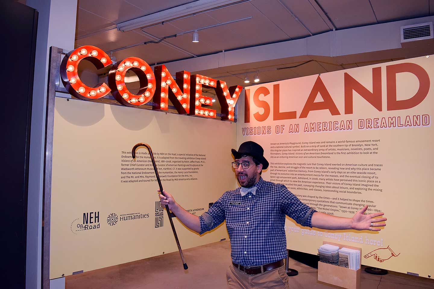 Coney Island Exhibit at Member Celebration 2019