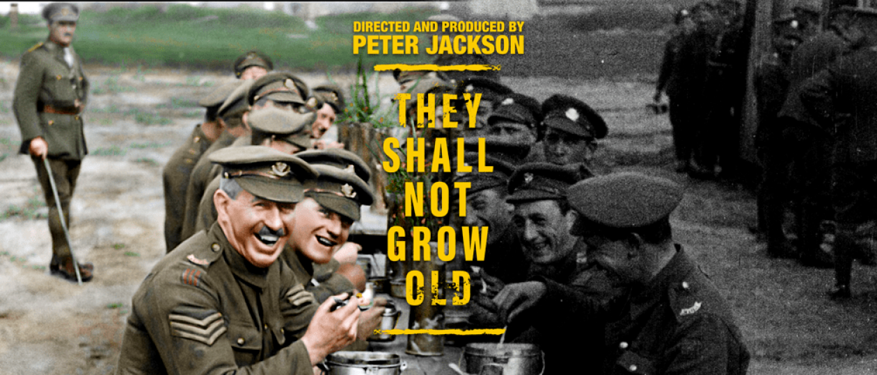 They Shall Not Grow Old Banner