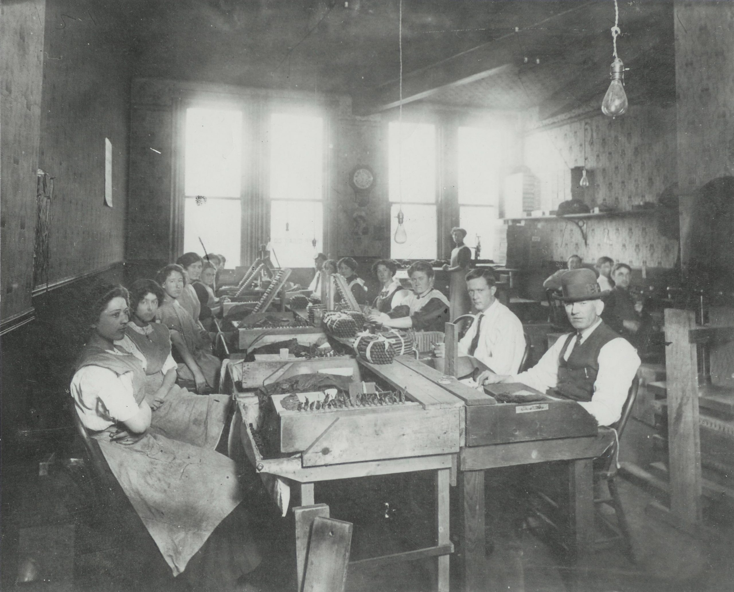 Employees of Kipp’s Cigar Factory. Courtesy of Adams County Historical Society.