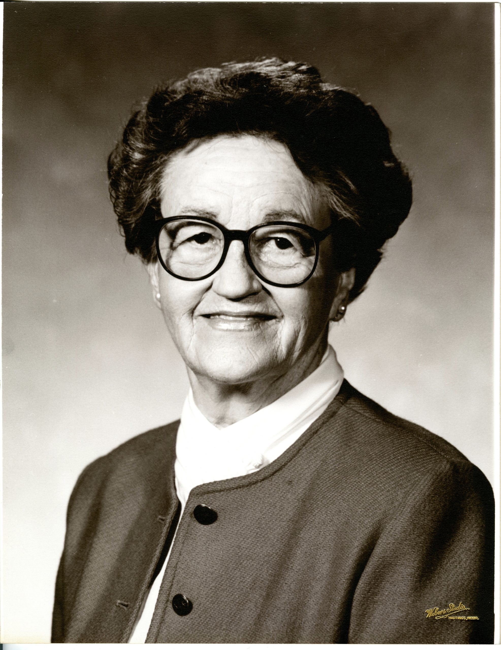 Phyllis Lainson as Mayor, 1989. Courtesy of Adams County Historical Society.
