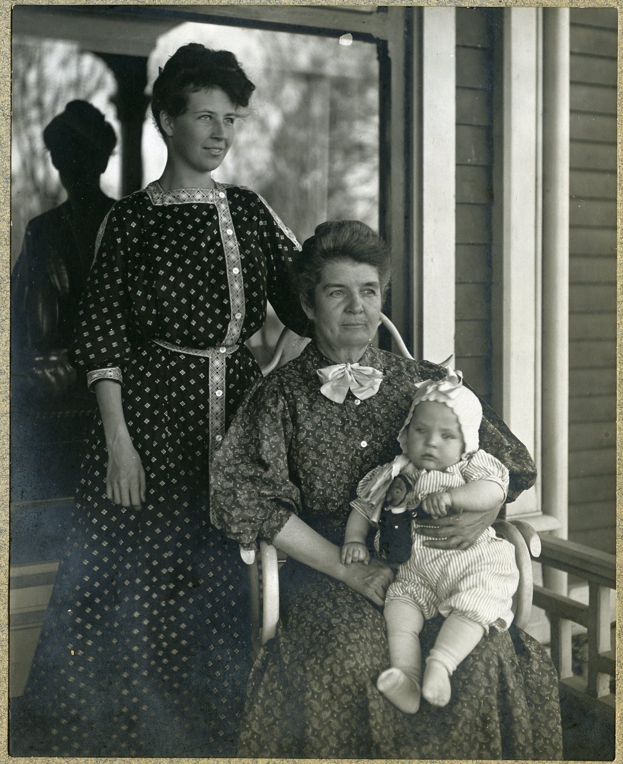 Mrs. Ragan, daughter-in-law, and baby. Courtesy of Adams County Historical Society.