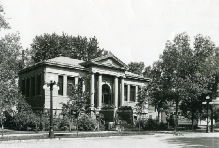 Hastings Carnegie Library. Courtesy of Adams County Historical Society.