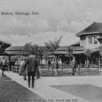 The Burlington Station, 1907