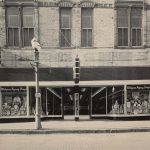 Jones' Drugstore on 2nd Street, located where Small Town Famous is Today