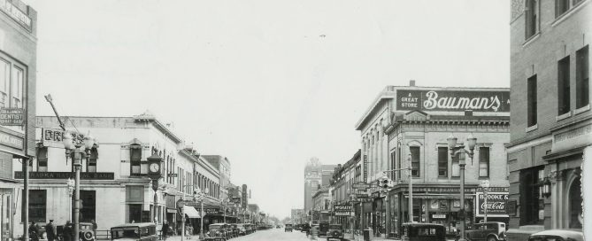 Downtown Hastings 1933