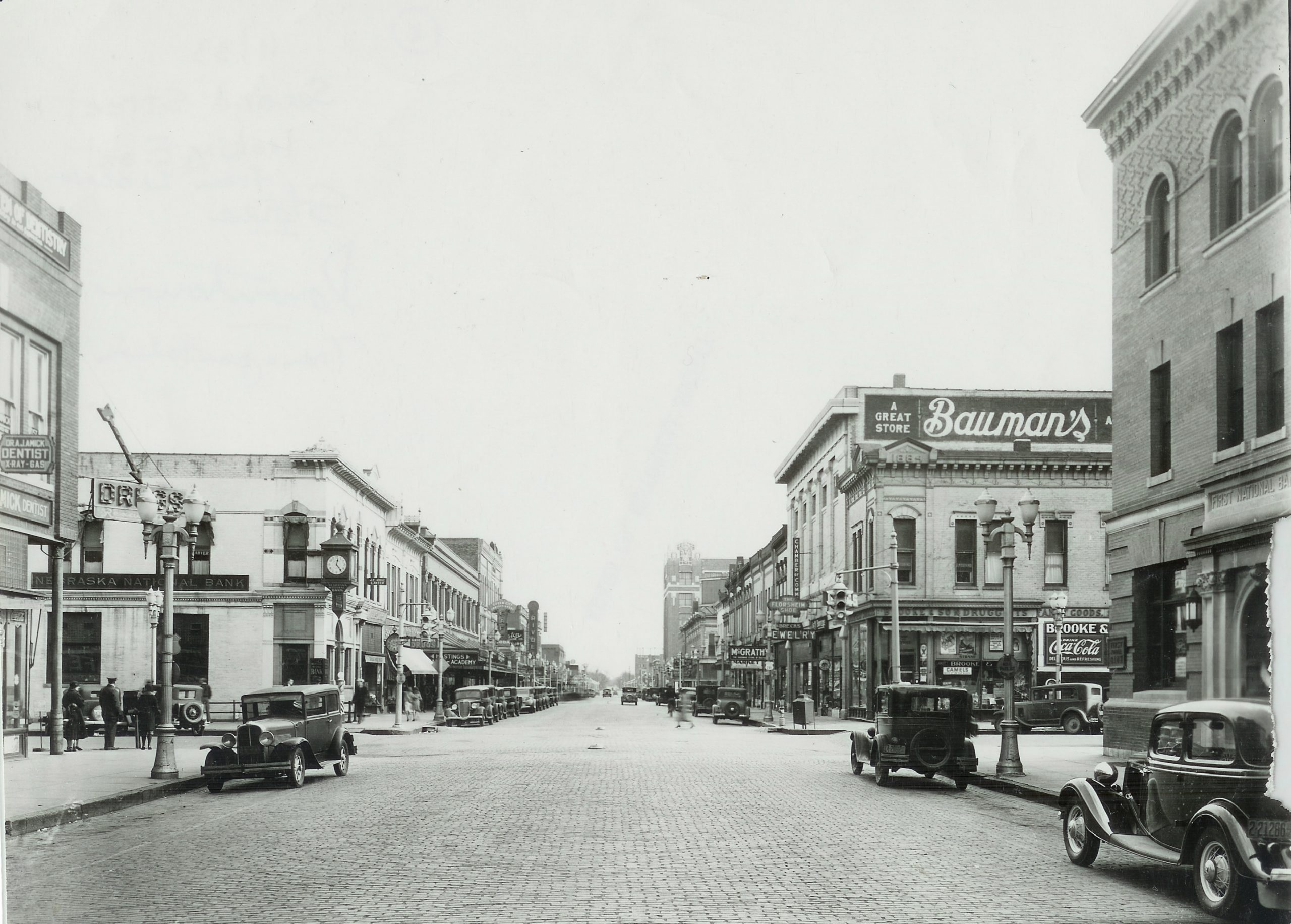 Downtown Hastings 1933