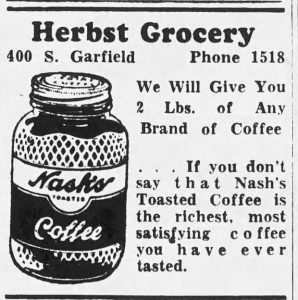 Herbst Grocery Ad