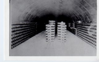 Ammunition stored in bunker