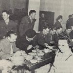 Snack-bar at the all white Service Center on 2nd Street was staffed by volunteer workers who served thousands of sandwiches and other light fare to hungry soldiers, sailors, and Marines.