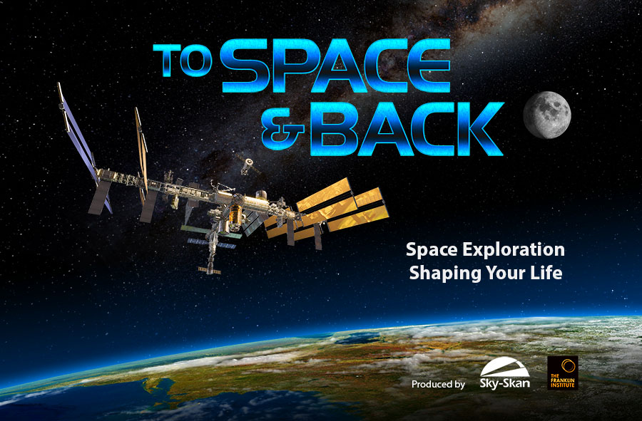 To Space & Back with ISS flying over Earth