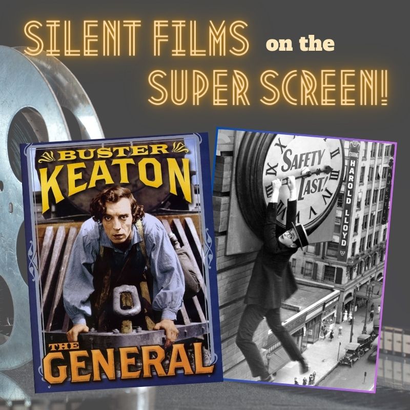 Silent films on Hastings Museum's Super Screen
