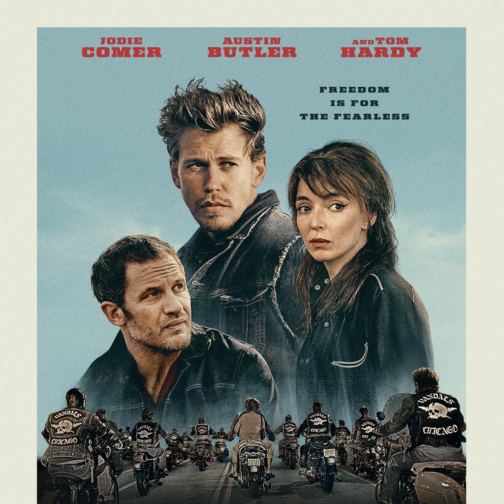 Graphic for the film, the BikeRiders