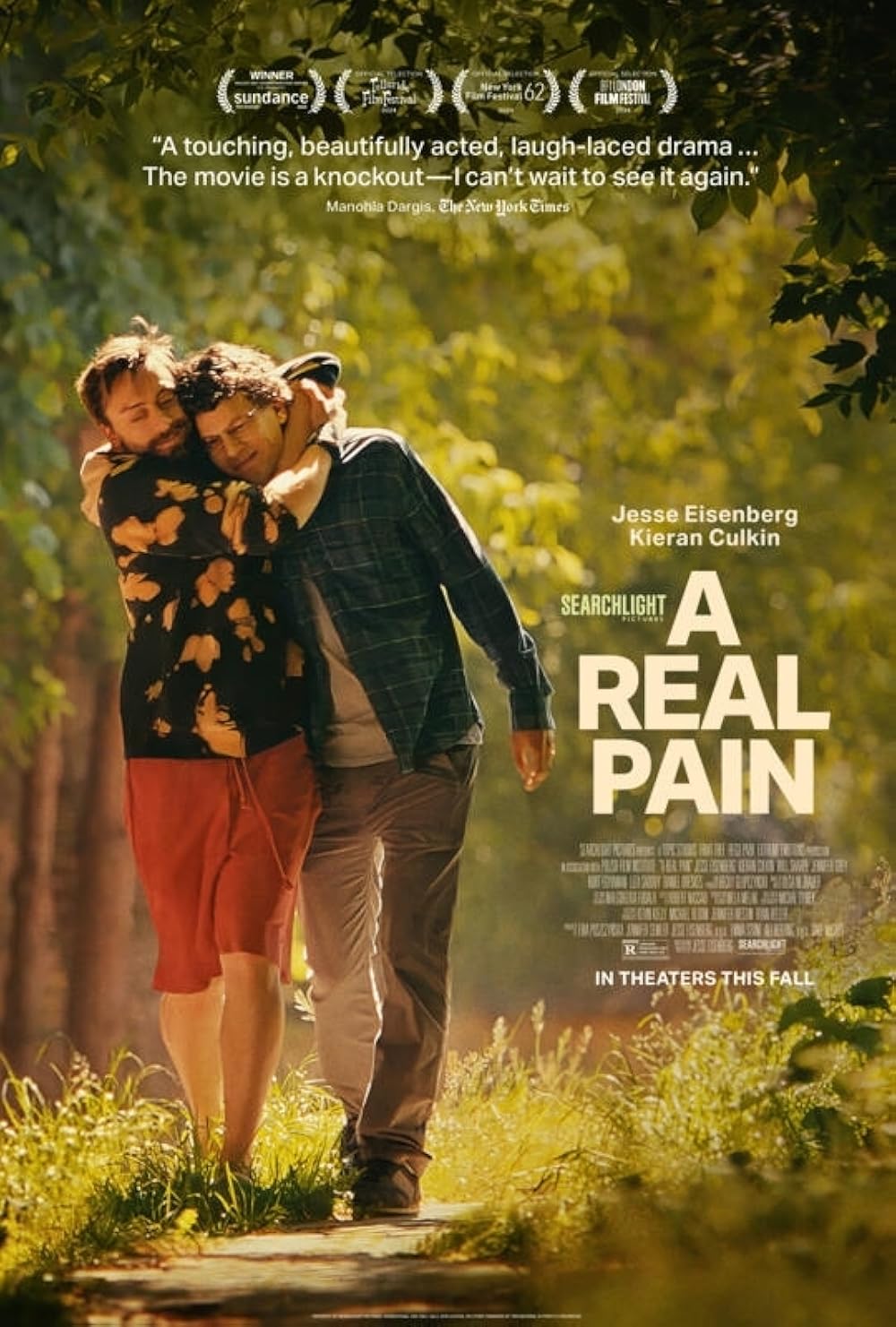 Movie poster for A REAL PAIN