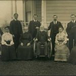 Henry Helzer, Sr and family, date unknown.