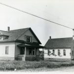 Emmanual German Congregational Church looking west, date unknown. Photo courtesy of the Adams County Historical Society.